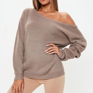 NWT Off Shoulder Sweater